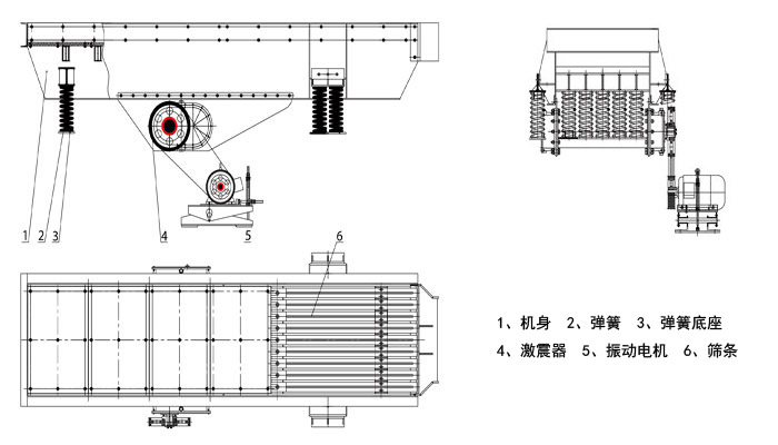 振动喂料机结构图